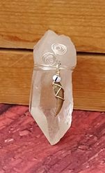 Quartz Crystal with Claw